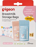  Пакеты для заморозки и хранения грудного молока 180 мл, 25 шт, Animal